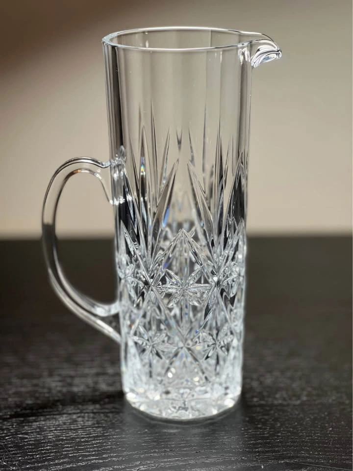 Vintage Chantilly Crystal Pitcher - Cristal d'Arques - photo 3