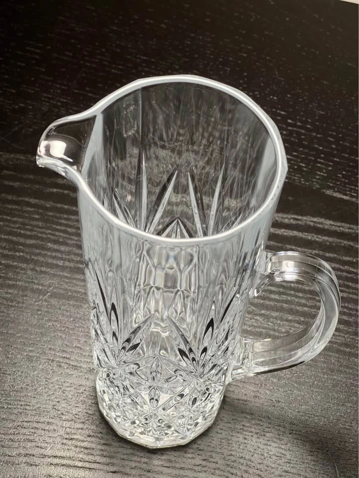 Vintage Chantilly Crystal Pitcher - Cristal d'Arques - photo 5