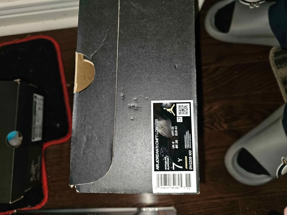 Jordan 11 CMFT Low White Black 7Y - photo 4