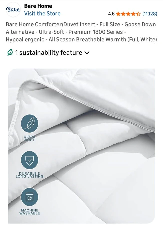 Full Bedding Set (Comforter + Covers + Blanket) - photo 2