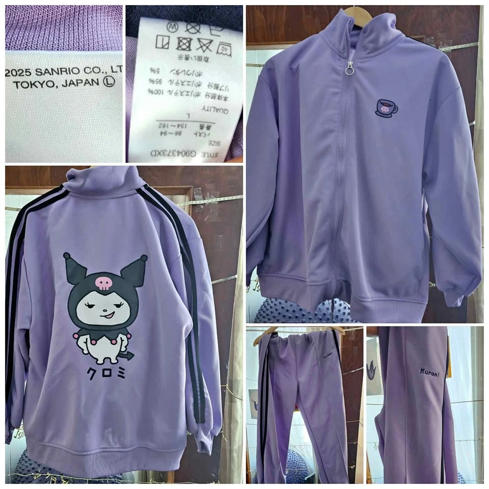 Sanrio Large Kuromi tracksuit
