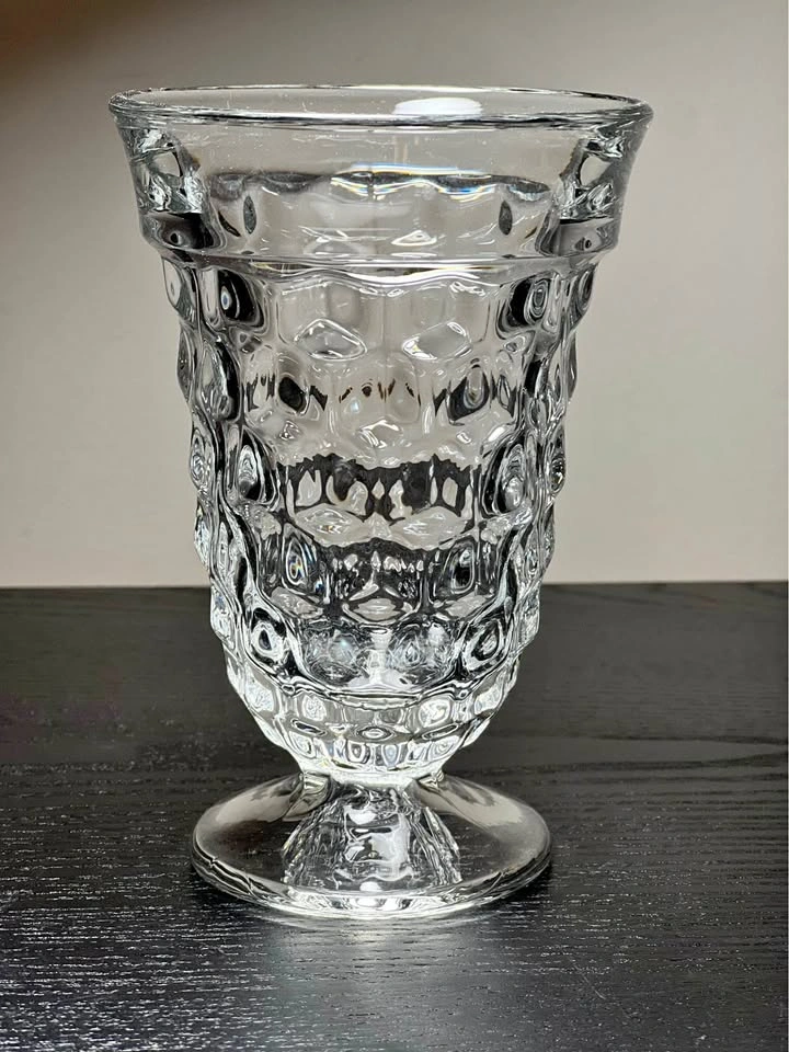 Fostoria American Clear Footed Iced Tea Glass Goblet