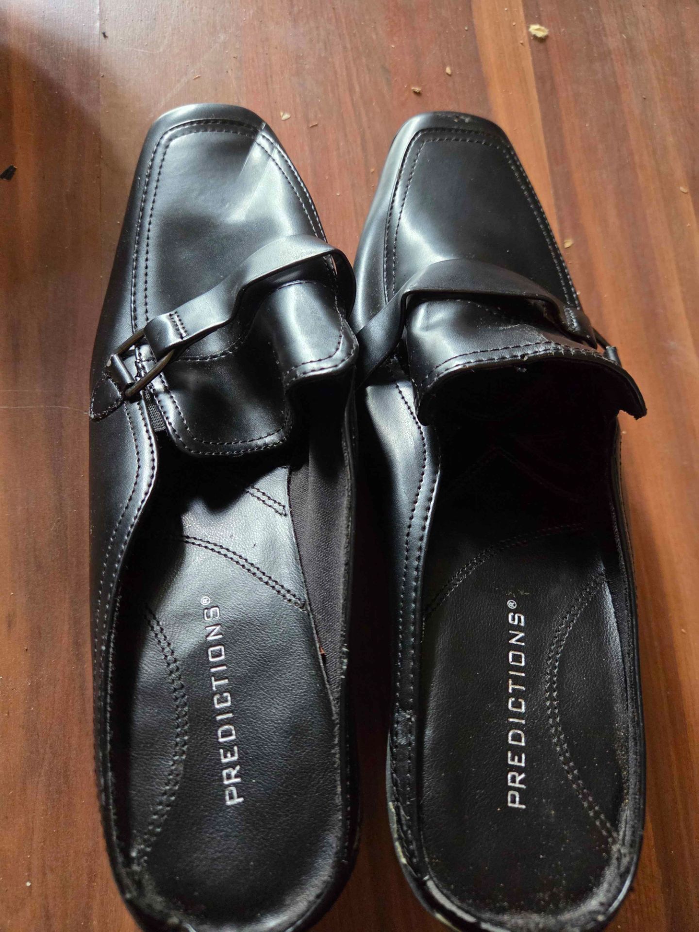 Black Slip-On Heels - photo 2