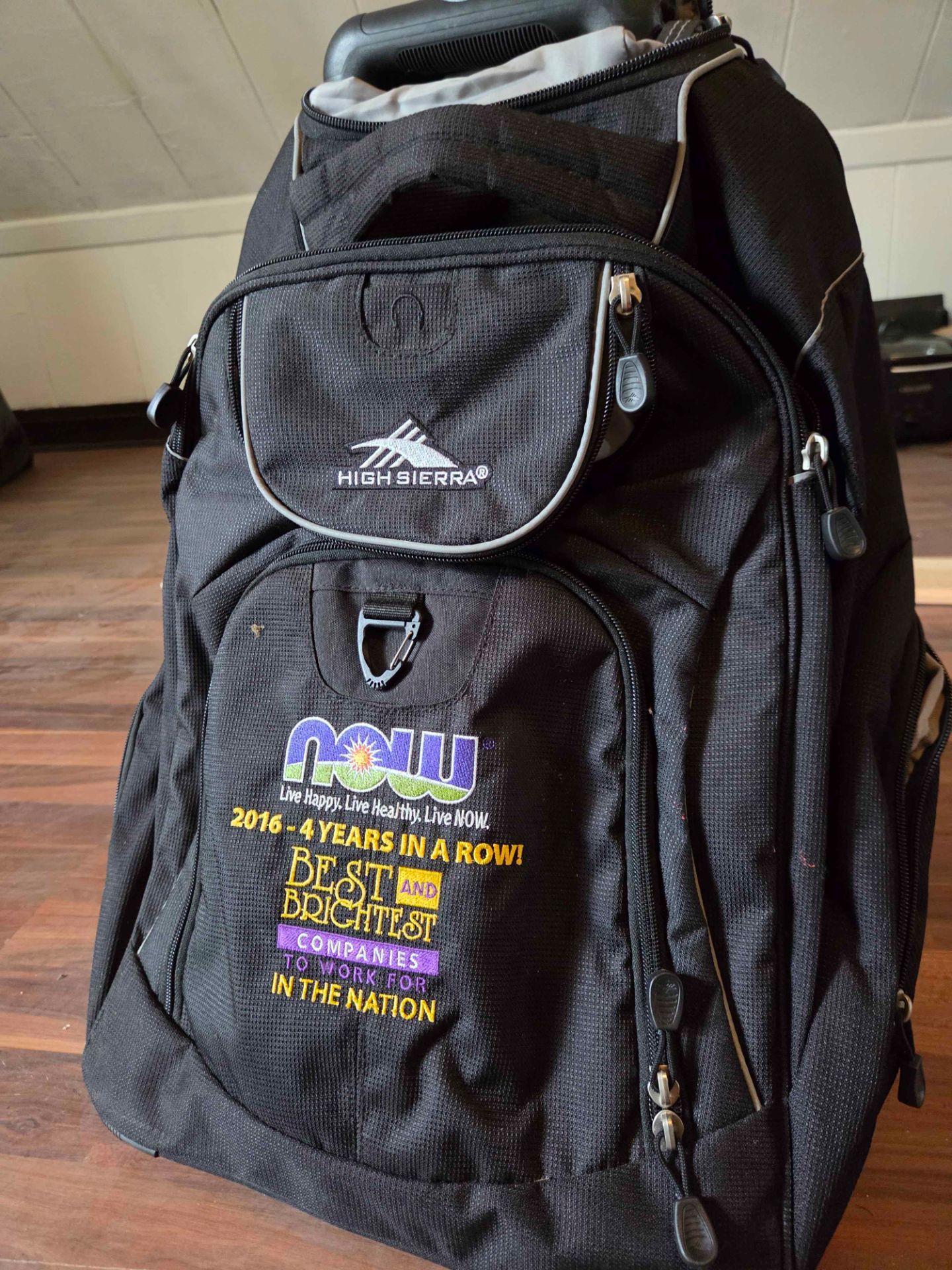 Used Travel Bag with Extendable Handle and Wheels