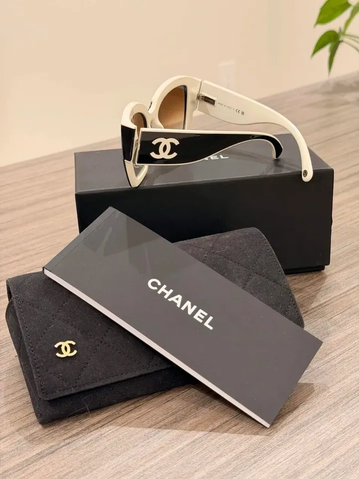 CHANEL Butterfly Glasses w/ Case & Box - photo 2