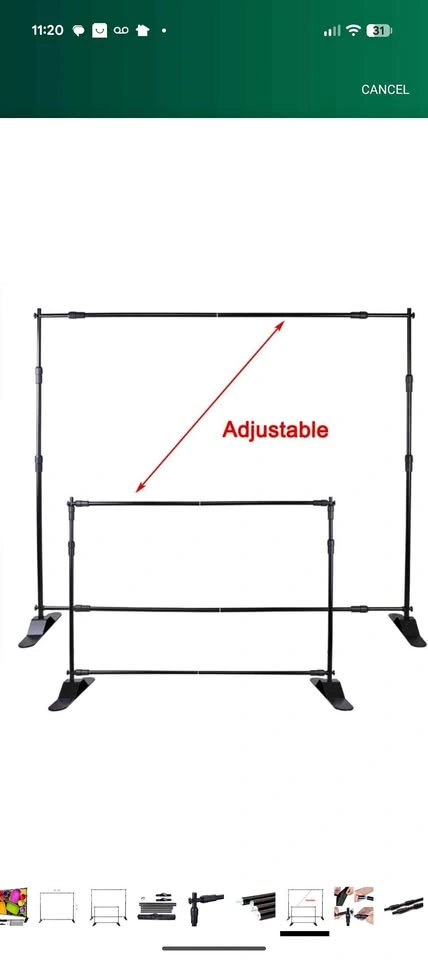 Adjustable Backdrop Stand