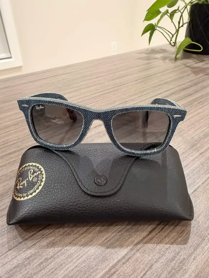 Ray-Ban Denim Wayfarer Sunglasses RB2140 w/ Case - photo 2
