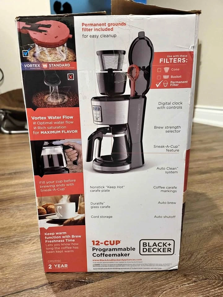 Black+Decker 12-Cup Coffeemaker
