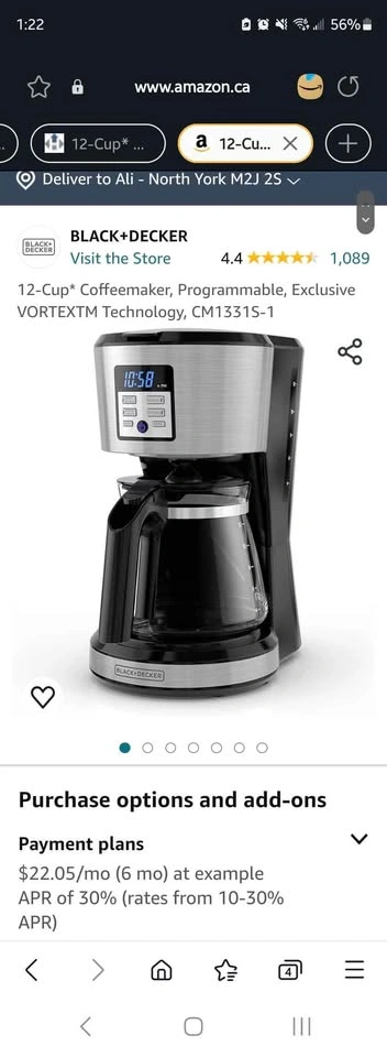 Black+Decker 12-Cup Coffeemaker - photo 2