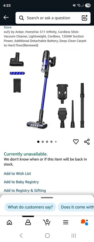 Eufy vacuum parts