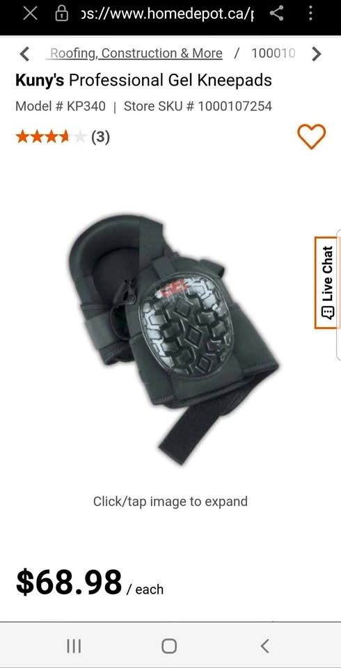 Kuny's Professional Gel Kneepads