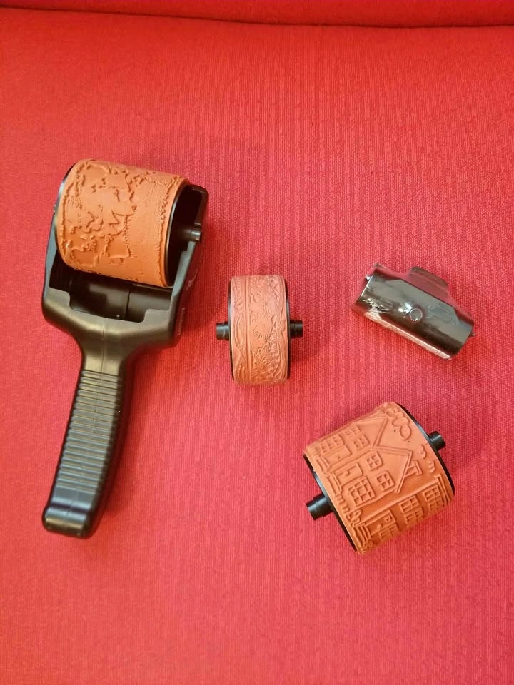 Stamp Rollers and ink