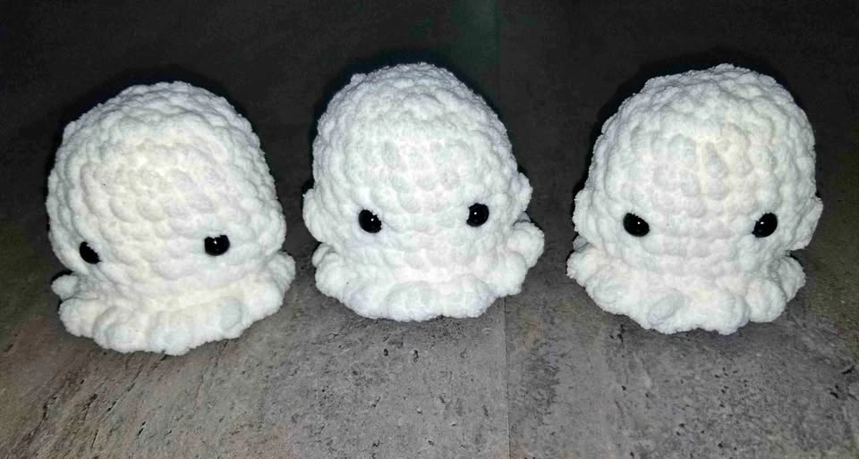 3 Spooky Ghost Plush - All for $10