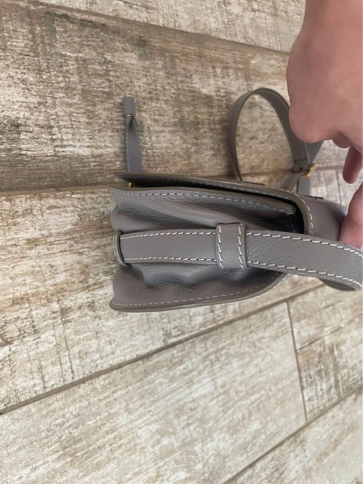 Chloé Small Marcie Saddle Designer Bag - photo 3