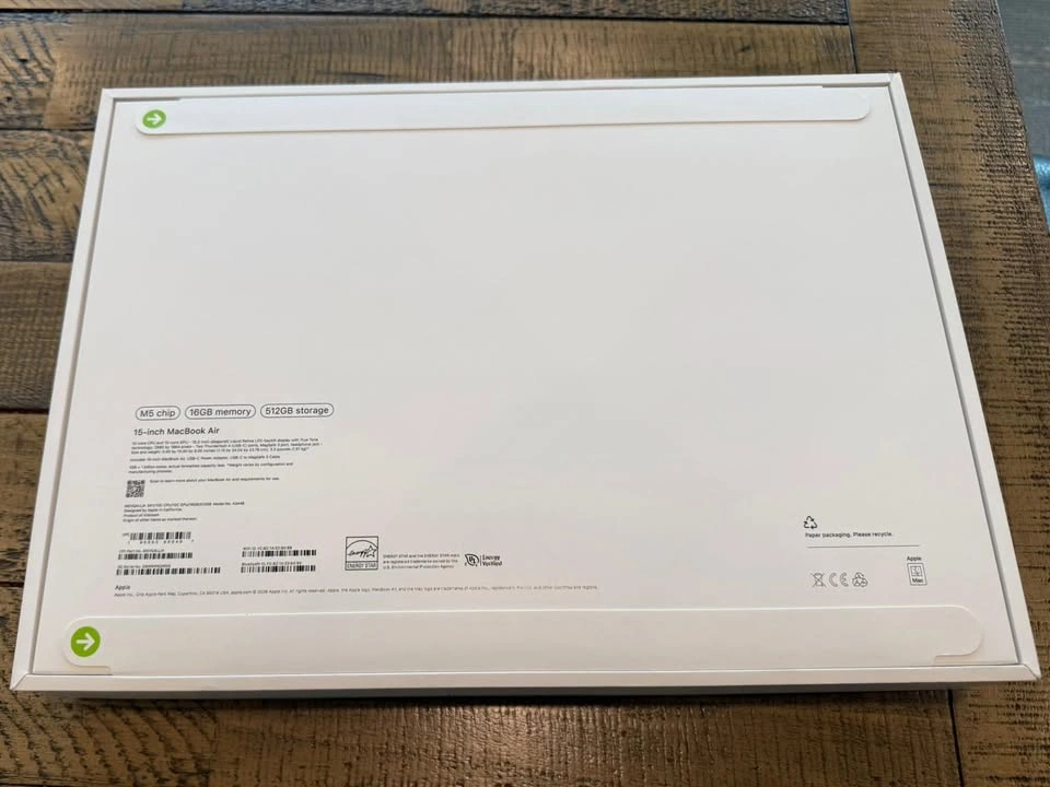 Apple MacBook Air 15” M5 Sky Blue - 16GB / 512GB - Brand New Sea - photo 3