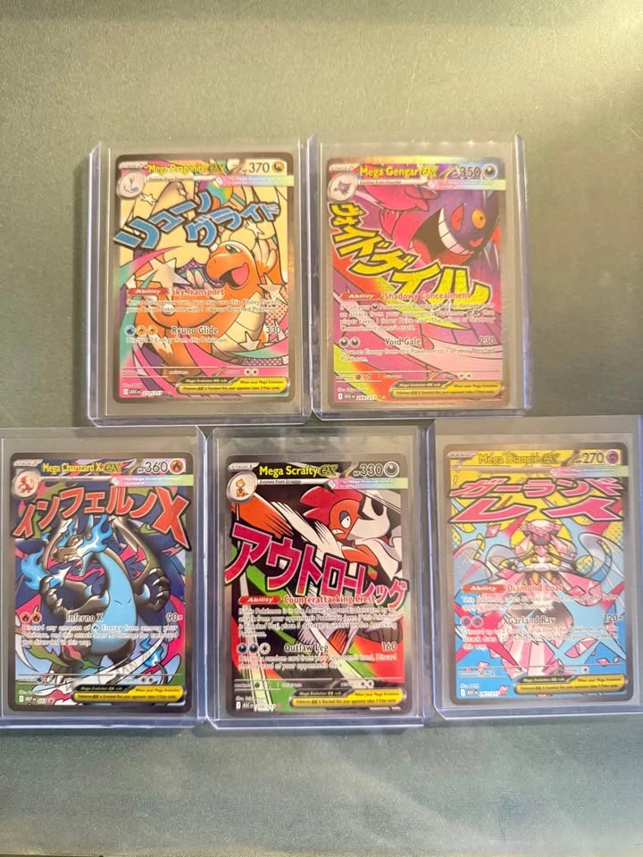 Mega Attack Rares Pokemon Cards (Offers Welcome)