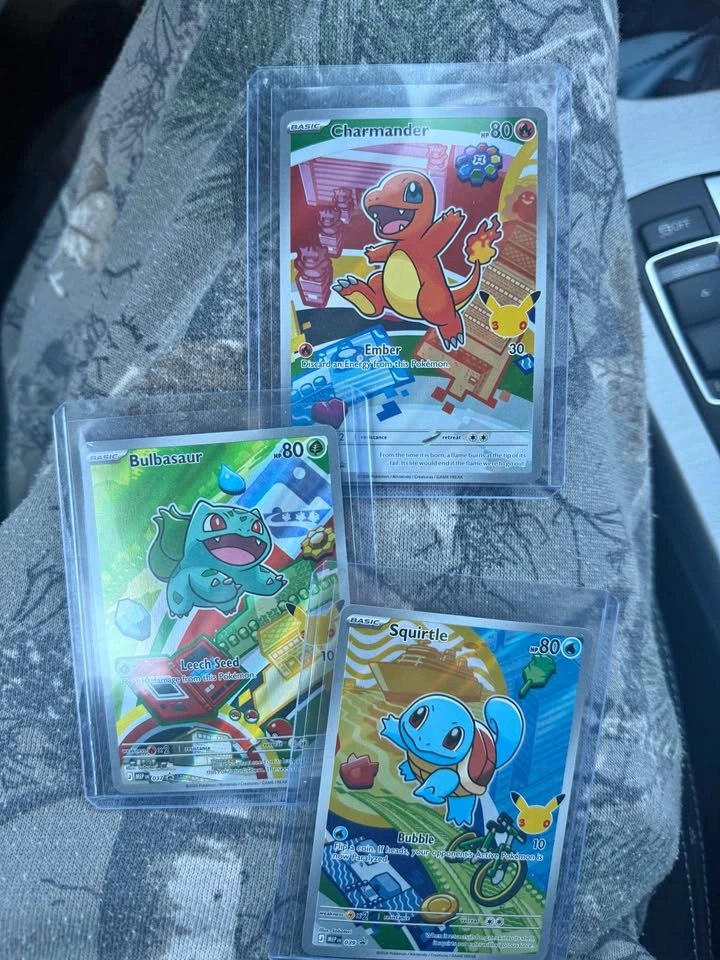 Kanto Starters Pokemon (Looking for offers)