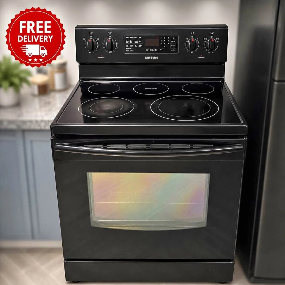 Samsung black glass top Stove FREE DELIVERY