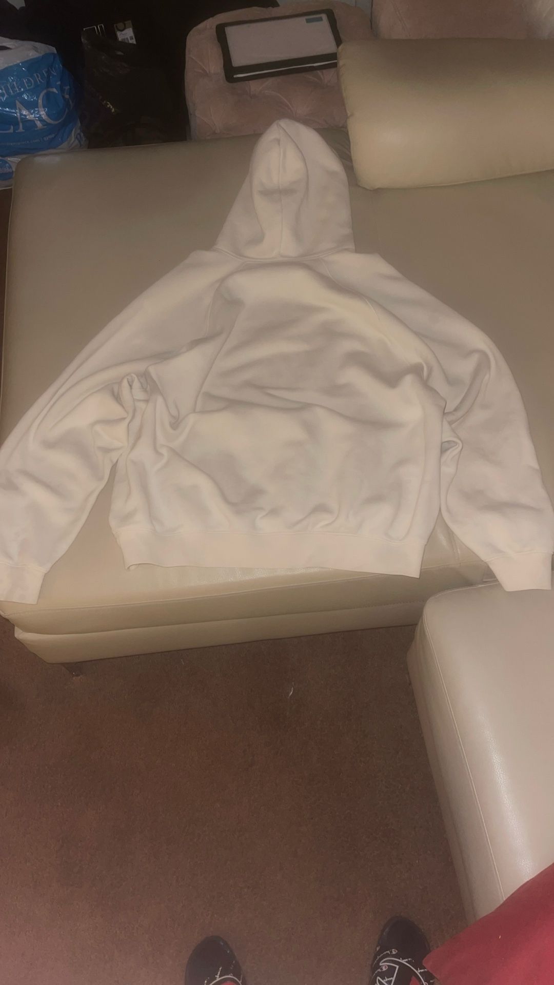Essentials Fear Of God Hoodie (Eggshell) - photo 2