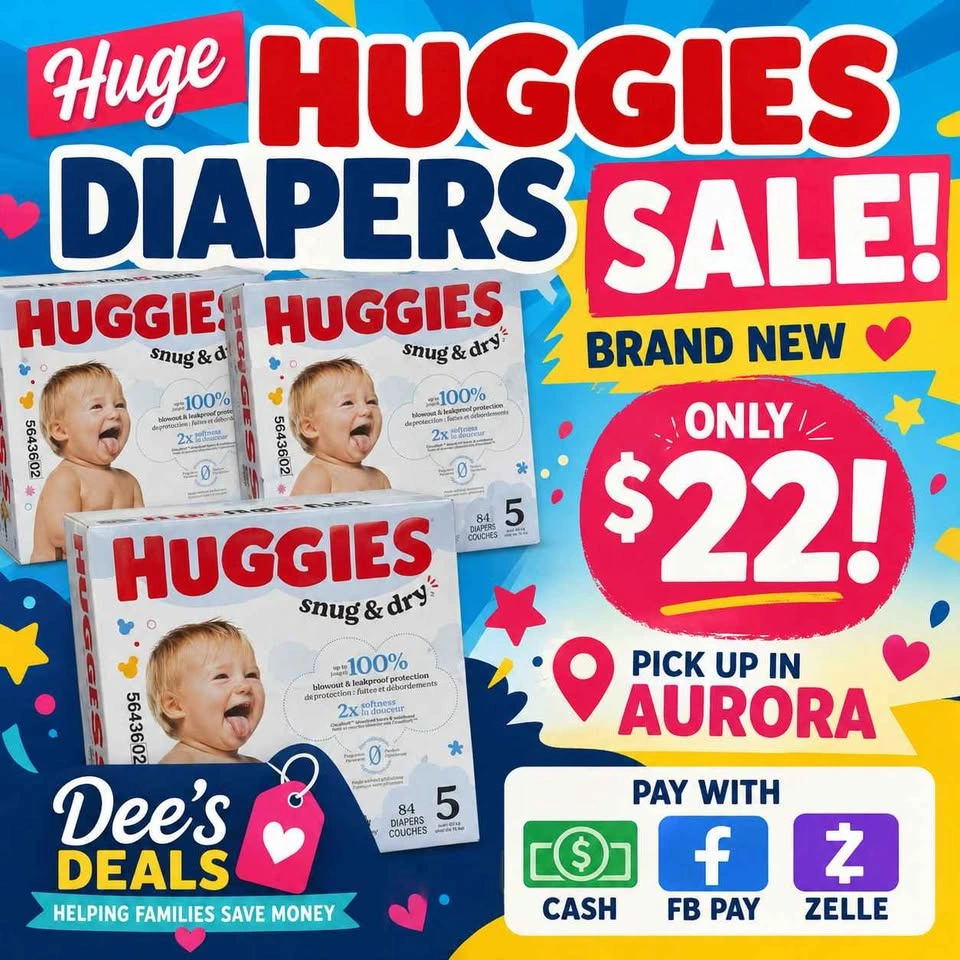 Huggies Diapers Sale ONLY $22 A BOX - photo 2