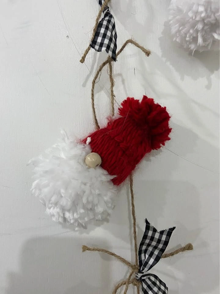 Handmade Christmas Gnome Garland - photo 2