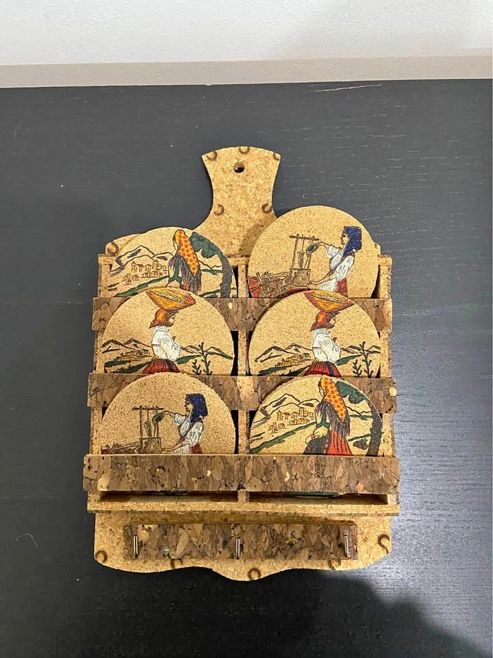 Vintage Italian Coaster Set