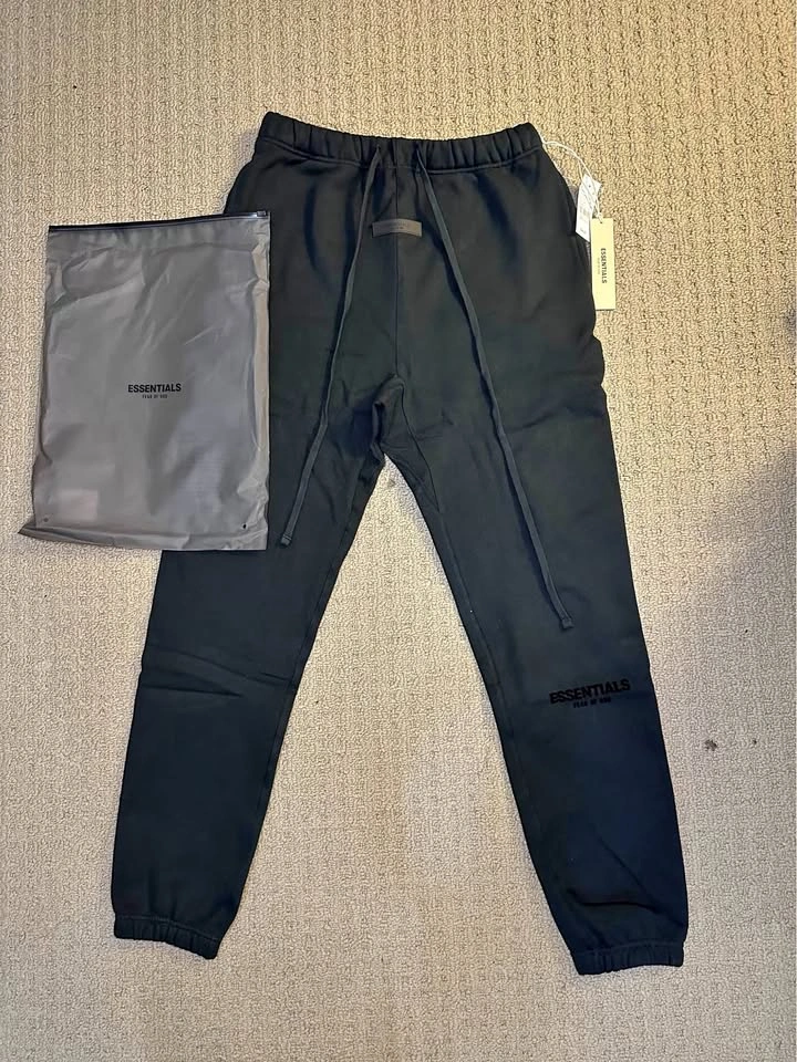 Black Essentials Pants