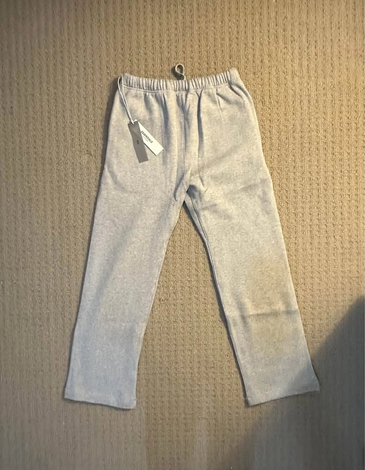 Dark Oatmeal Essentials Pants Uncuffed - photo 2