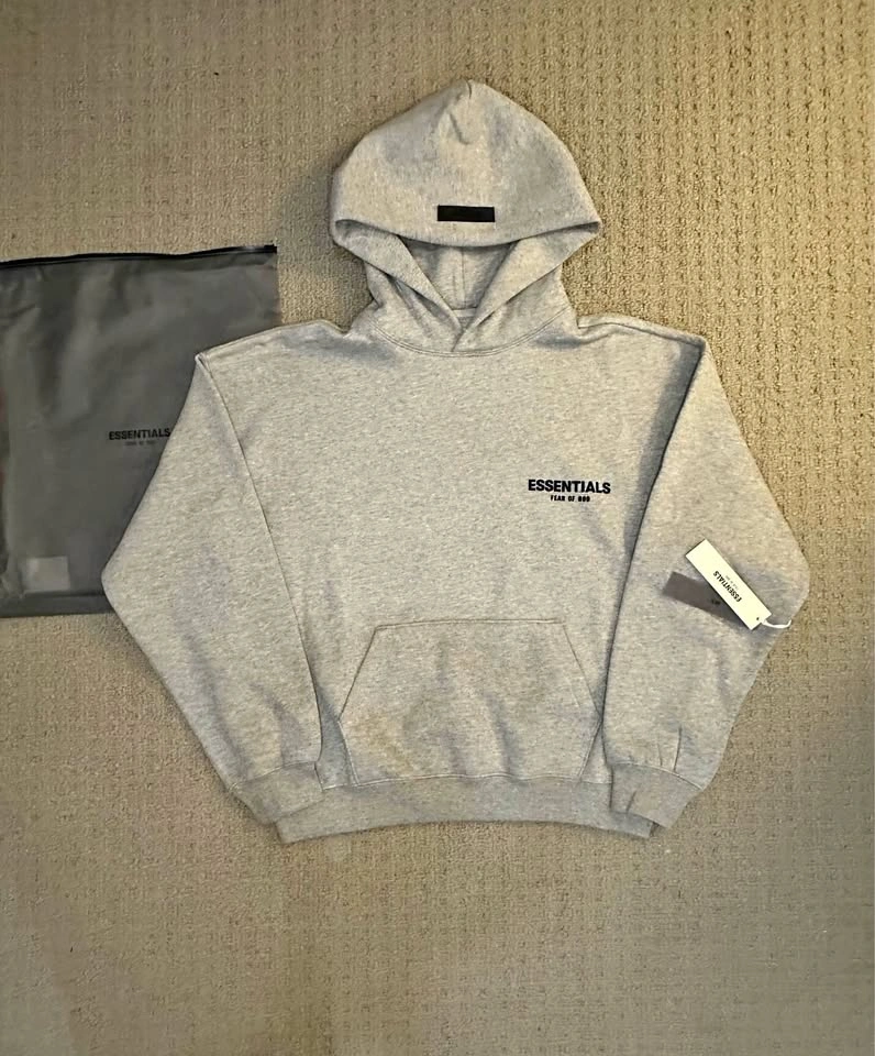 ‘Dark Oatmeal’ Essentials Hoodie