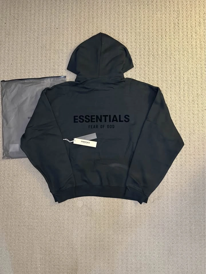 Black Essentials Hoodie - photo 2