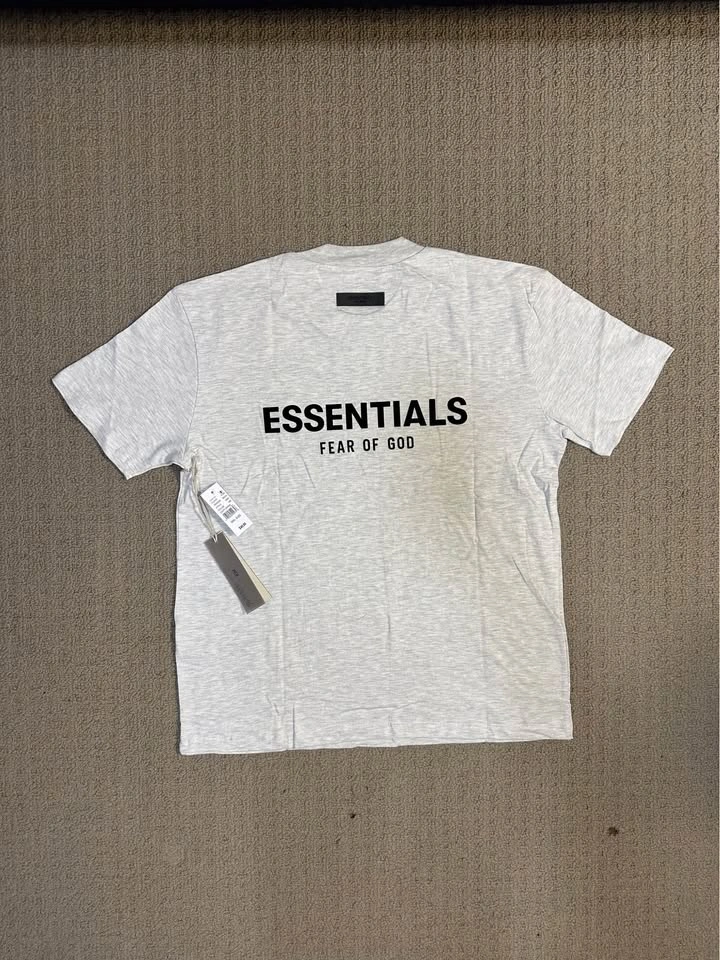 ‘Light oatmeal’ Essentials Tee - photo 2