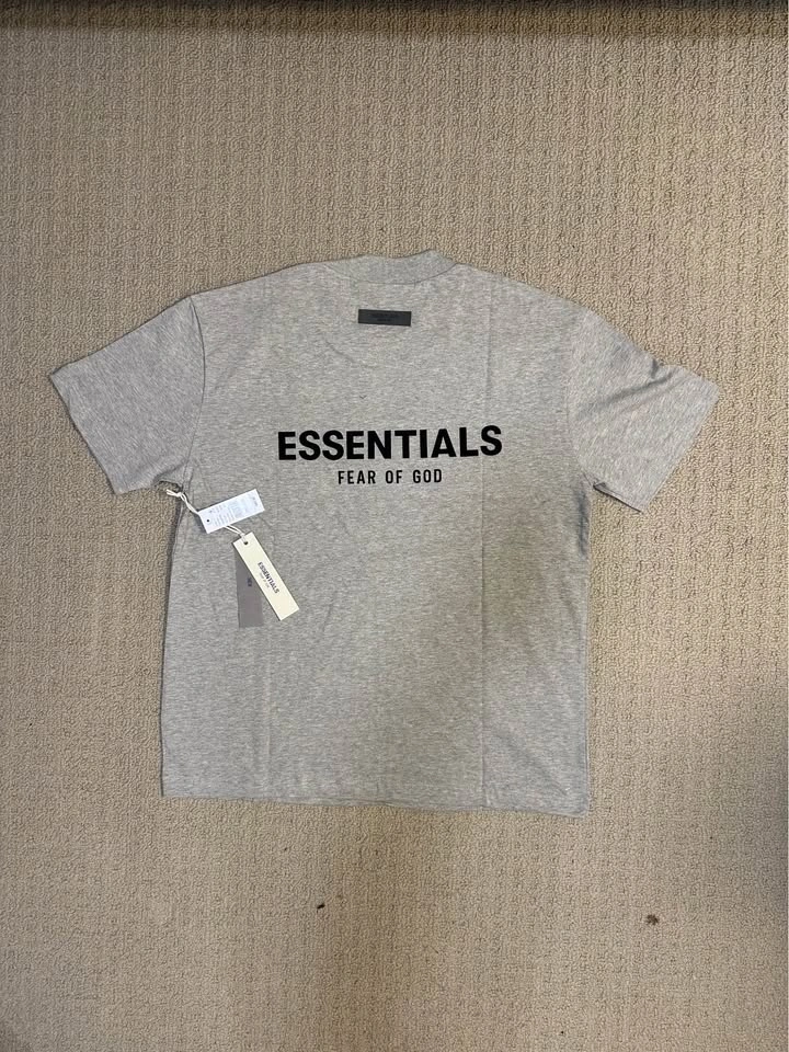 Dark Oatmeal Essentials Tee - photo 2
