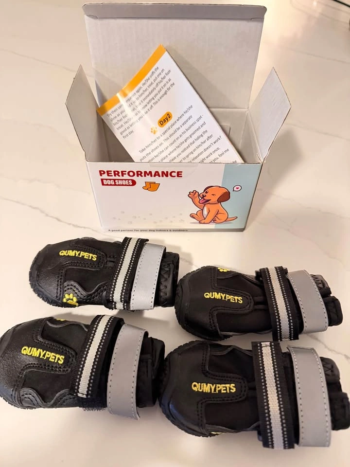 QumyPets Performance Dog Shoes / Boots – Set of 4 - photo 2