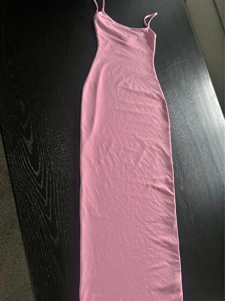 (New) Pink slip midi dress Aritzia size 2xsmall