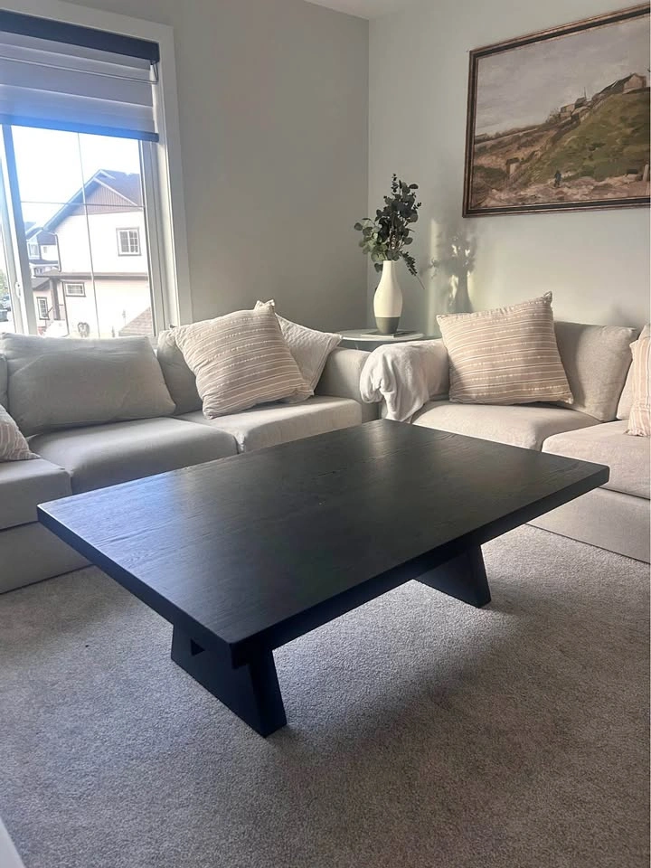 black coffee table