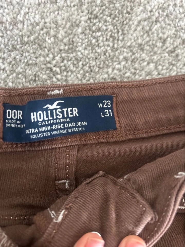 Hollister Brown Cargo Pants Size 23 - photo 3