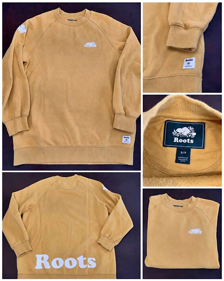Roots Crewneck Sweater small