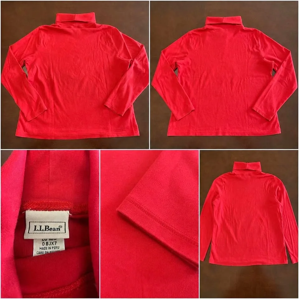 Vintage L.L. Bean Medium Mock Neck Top