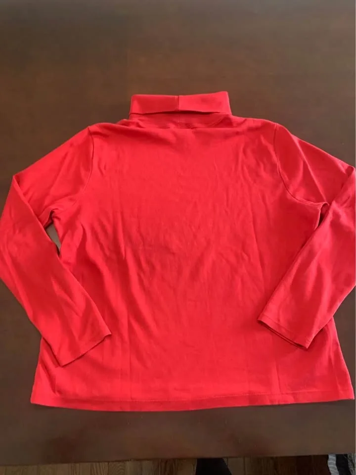 Vintage L.L. Bean Medium Mock Neck Top - photo 3