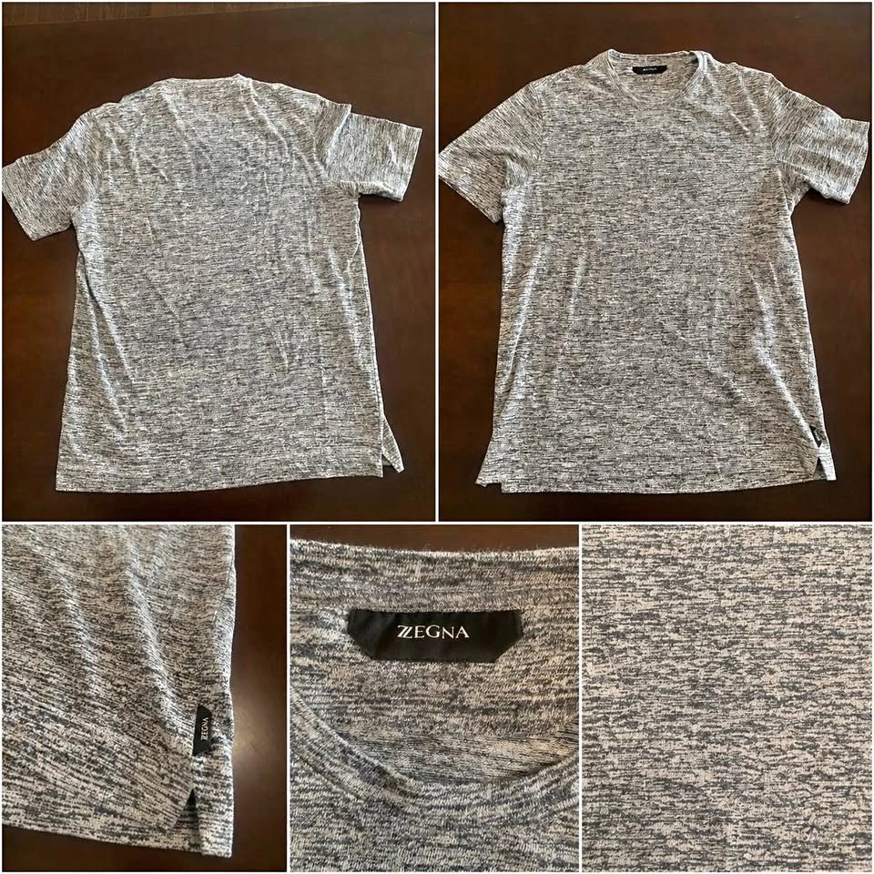 Zegna Women's Short Sleeve Knit Tee