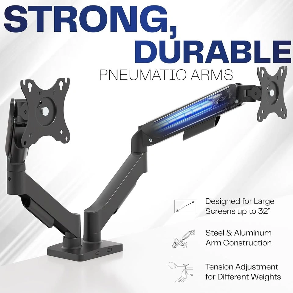 Vivo Dual Monitor VESA Desk Mount - Black - $40 - photo 4
