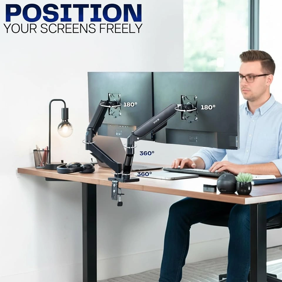 Vivo Dual Monitor VESA Desk Mount - Black - $40 - photo 5