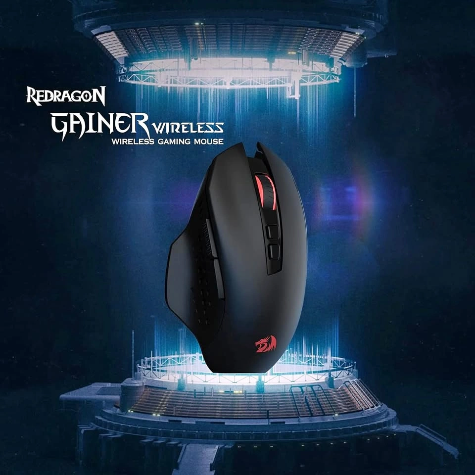 NEW Redragon M656 Gainer Wireless Gaming Mouse - 4000 DPI - $10