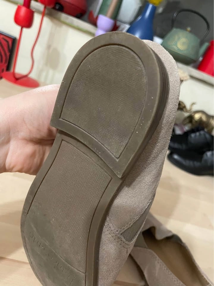 Franco Sarto Size 8 Loafer Pardon Suede Flats Shoes Women's - photo 5