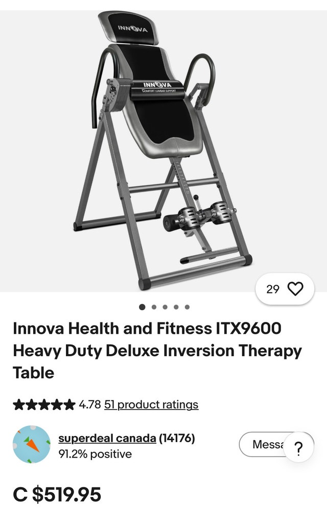 Innova Inversion Table - photo 2