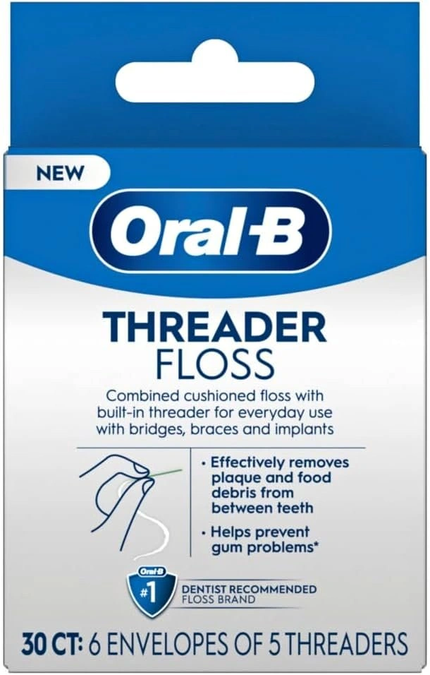 Oral-B Threader Floss 30 Count - $4