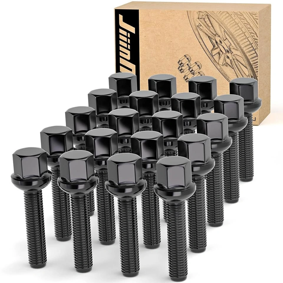 NEW 20 Pack M14x1.5 Lug Bolts Ball Seat for Wheel Spacers - $15