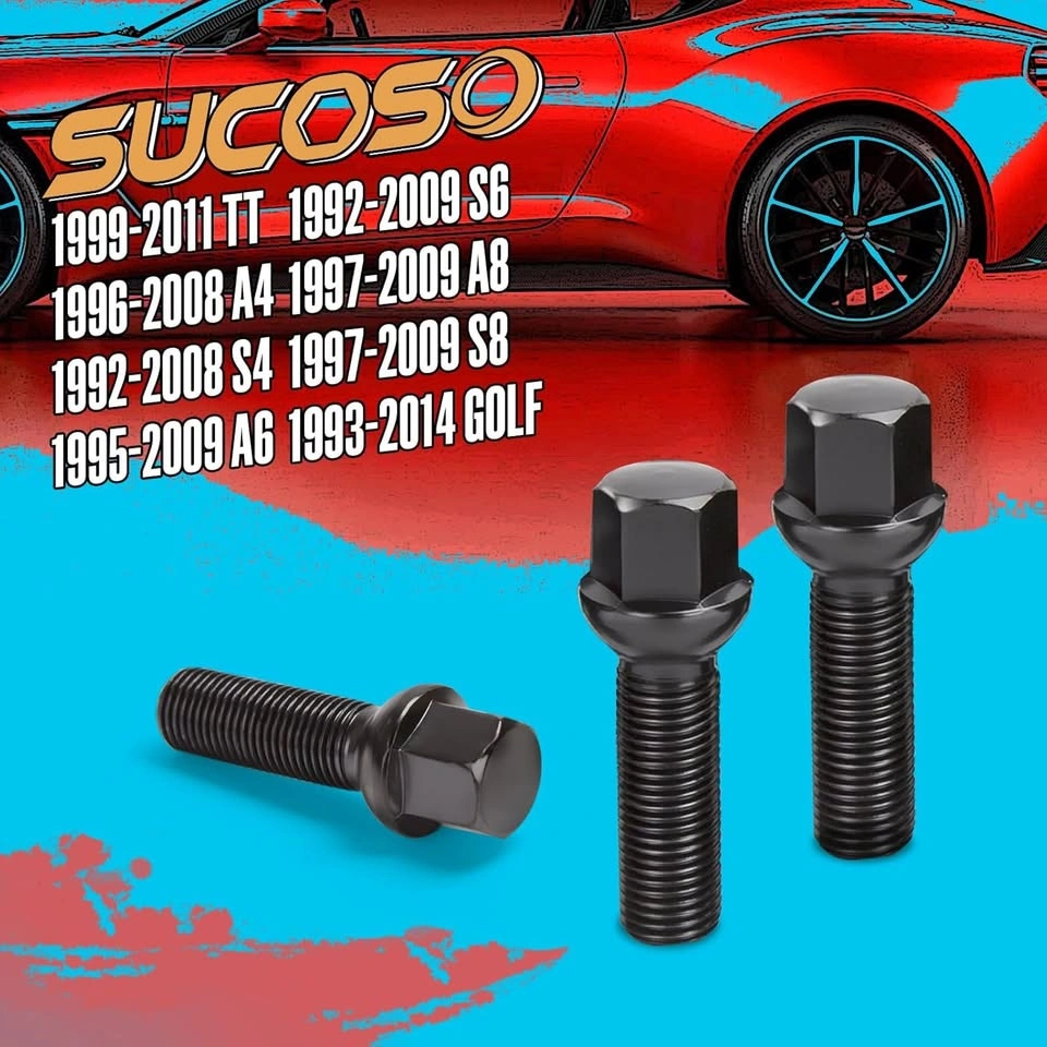 NEW 20 Pack M14x1.5 Lug Bolts Ball Seat for Wheel Spacers - $15 - photo 5