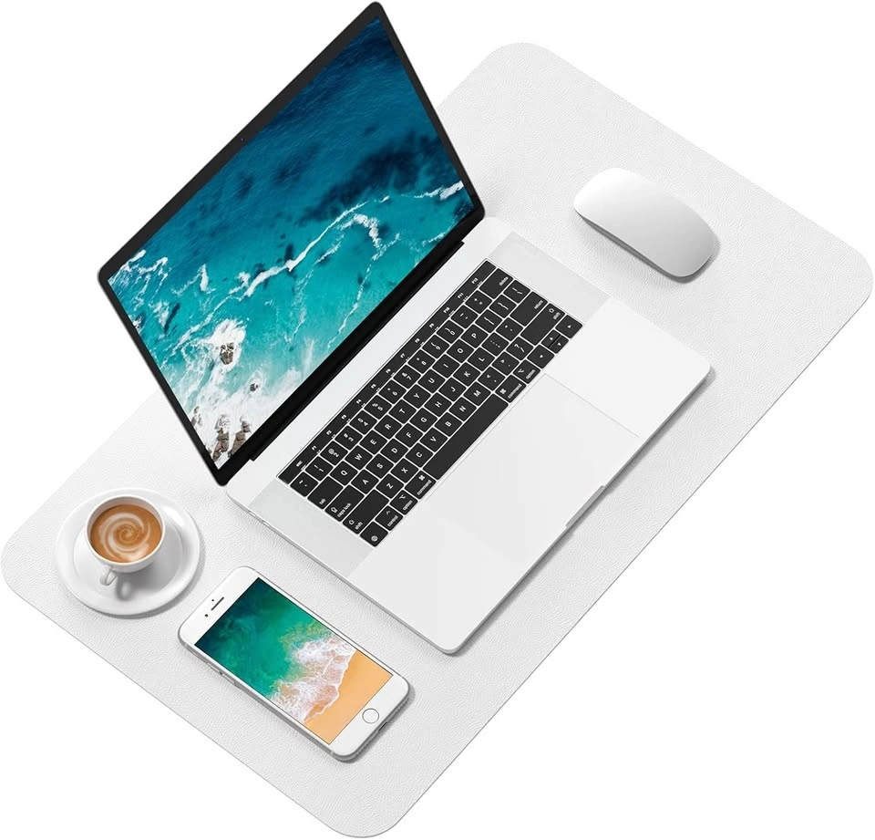 23.6" x 13.8" PU Leather Desk Mat - White - $8 - photo 4