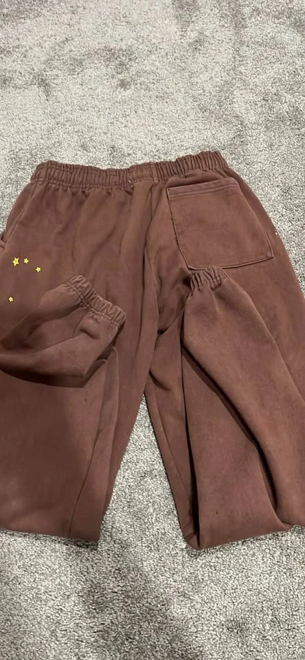 Brown Sp5der Angel Number Pants (555) - photo 3